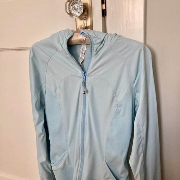 Lululemon In Flux Hoodie Jacket • Caspian Blue • Fits 2-4 (size 6) - Picture 10 of 11